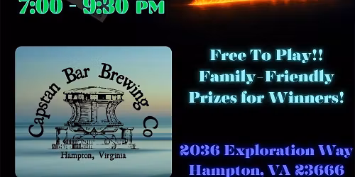 Music Bingo at Capstan Bar Brewing Company!!