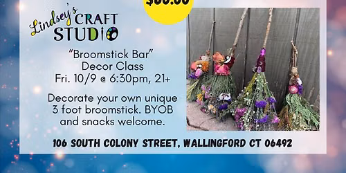 "Broomstick Bar" Decor Class