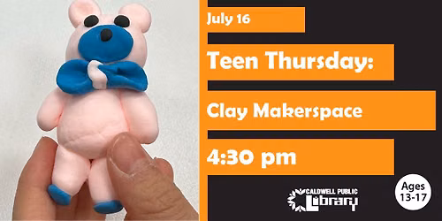 Teen Thursday: Clay Makerspace