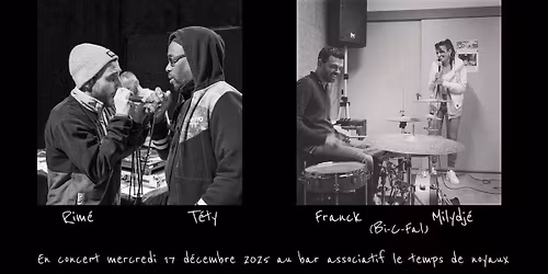 Milydj\u00e9\/Franck (Bi-C-Fal) - T\u00e9ty - Rim\u00e9 (rap)
