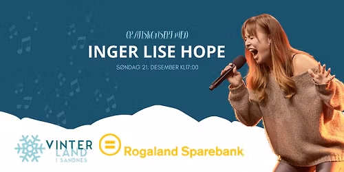 Gratiskonsert med Inger Lise Hope