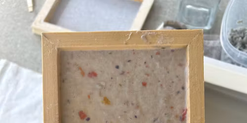 Recycled Paper Making for the Holidays!