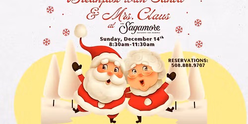Breakfast with Santa & Mrs. Claus at The Sagamore Cape Cod