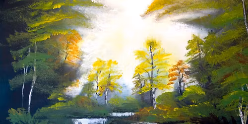 Paint and Wine Night in Wellington - Autumn Forest