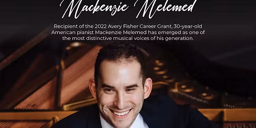Pianist Mackenzie Melemed