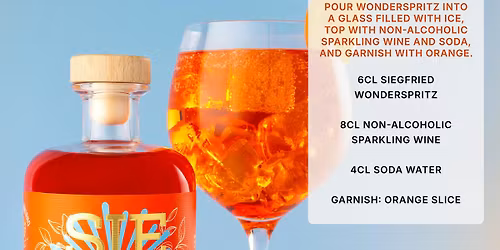 Non-alcoholic drinks cocktail tasting experience