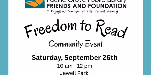 Freedom to Read Community Event