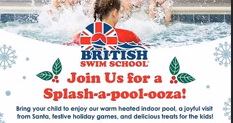 \ud83c\udf85\ud83d\udca6Santa Splash A-Pool-Ooza! FREE meet and photo with Santa! \ud83d\udcde Text\/call 214-613-9686\u2014 RSVP today!
