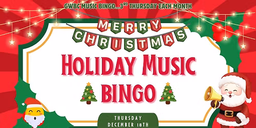 GWBC Music Bingo: Holiday Hits