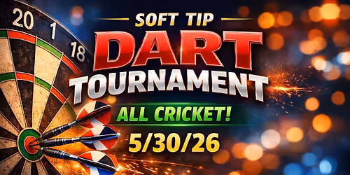 All Cricket Dart Tournament