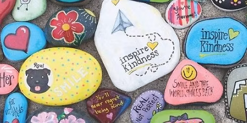 Kindness Rocks - Rock Painting at the Methuen Senior Activity Center
