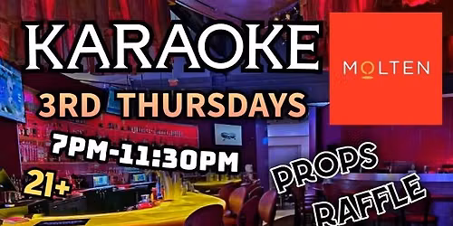 Karaoke Night - Molten Lounge at Wind Creek Casino (3rd Thursdays)