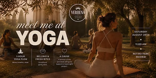 FLOW FOR GOOD \u2014 Yoga, Bellinis & A Little Good