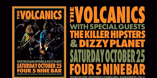 The Volcanics at 459 Bar