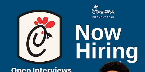 Chick-fil-A Piedmont Open Interviews