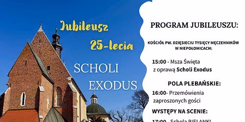 Jubileusz 25 - lecia Scholi Exodus 