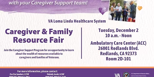 Caregiver & Family Resource Fair