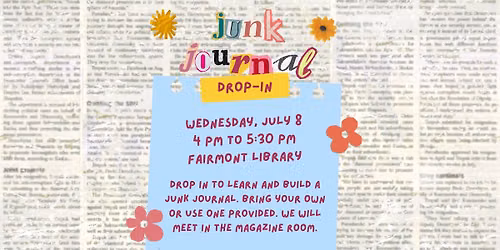 Junk Journal Drop-In: July
