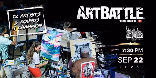 Art Battle Toronto - September 22, 2026