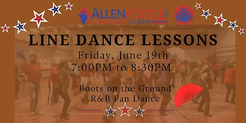 Line Dance Lessons-Vets kick it!