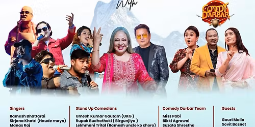 Nav Nepali New Year 2083 & Multicultural Festival with Comedy Darbar