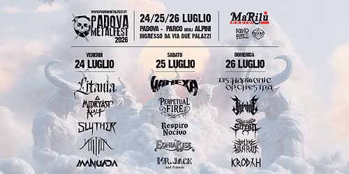 Padova Metal Fest XIII Edizione 