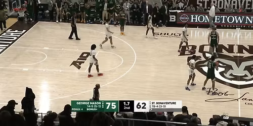 St. Bonaventure Bonnies at George Mason Patriots Mens Basketball at EagleBank Arena