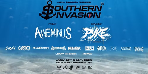 Southern Invasion 2026 @ Club Soda