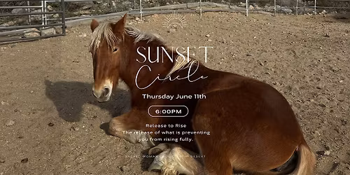 Sacred Woman Collective Sunset Circle with Heather and Alison
