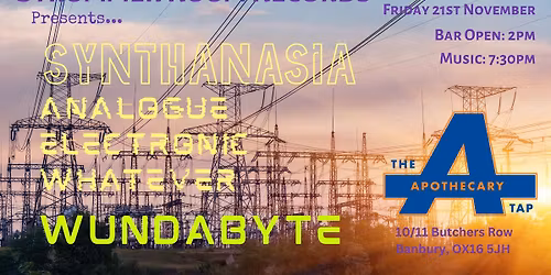Strummer Room Records Presents... Synthanasia \/ Analogue, Electronic, Whatever \/ Wundabyte