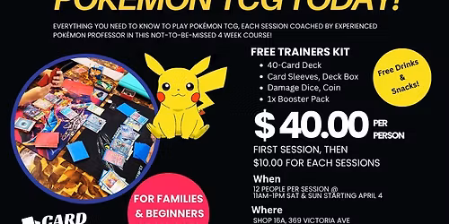 Learn To Play Pokemon TCG