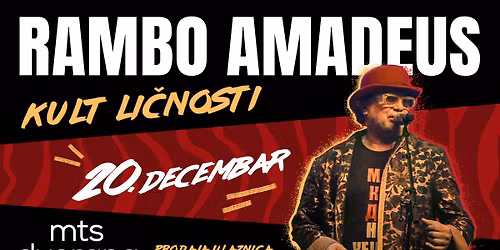Rambo Amadeus u Domu sindikata 2025