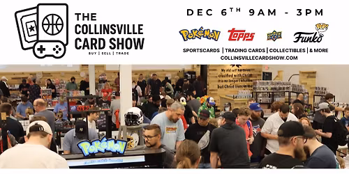 Collinsville Card Show \u2013 December 6, 2025