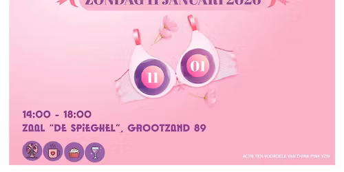 Bingo for boobies 6.0 t.v.v. Think Pink