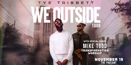 Tye Tribbett at The Pageant