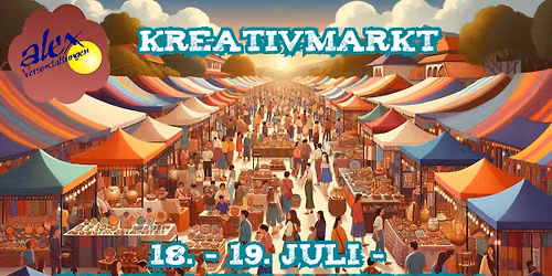 Kreativmarkt auf dem Domplatz Magdeburg
