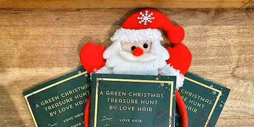 Love Hair Green Christmas Treasure Hunt