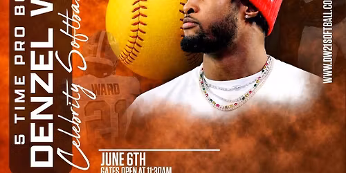 Denzel Ward Celebrity Softball Game Tailgate