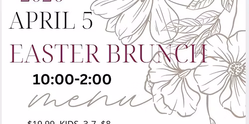 Easter Sunday Brunch