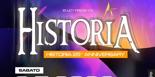 \ud83c\udf53 HISTORIA 25th ANNIVERSARY @ Festa delle Fragole \ud83c\udf53Special Guests: TALLA 2XLC (\ud83c\udde9\ud83c\uddea) \/ TATANA