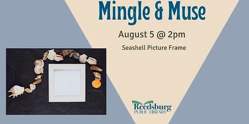 Mingle & Muse - Seashell Picture Frame