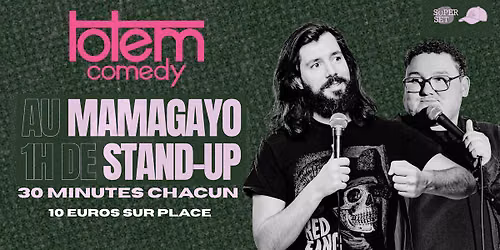 Stand-up 1H de spectacle Avec Urbain et Matthis