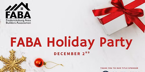 FABA Holiday Party 2026 