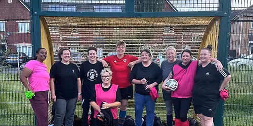 Ladies Walking Football Training 