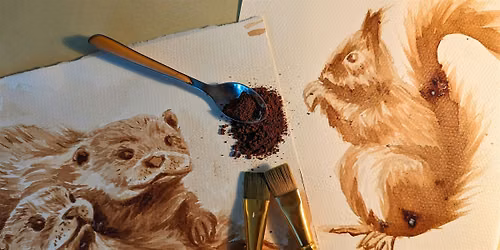 Autumn Coffee Painting