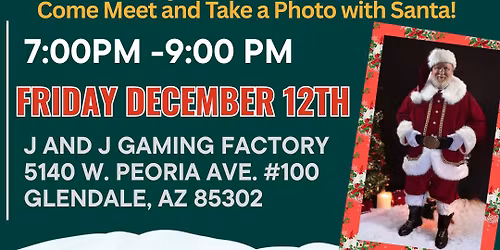 Meet & Greet Santa Claus Toy Drive