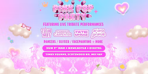 The Pink Pop Party Is Coming To Newcastle!