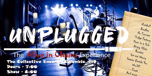 Unplugged: The Alice In Chains Experience