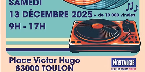 Vinyl Market à Toulon le Samedi 13 Décembre 