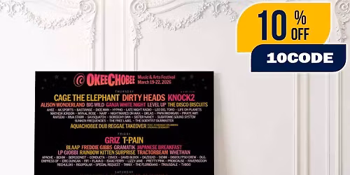 Okeechobee Music & Arts Festival: GRiZ - 4 Day Pass